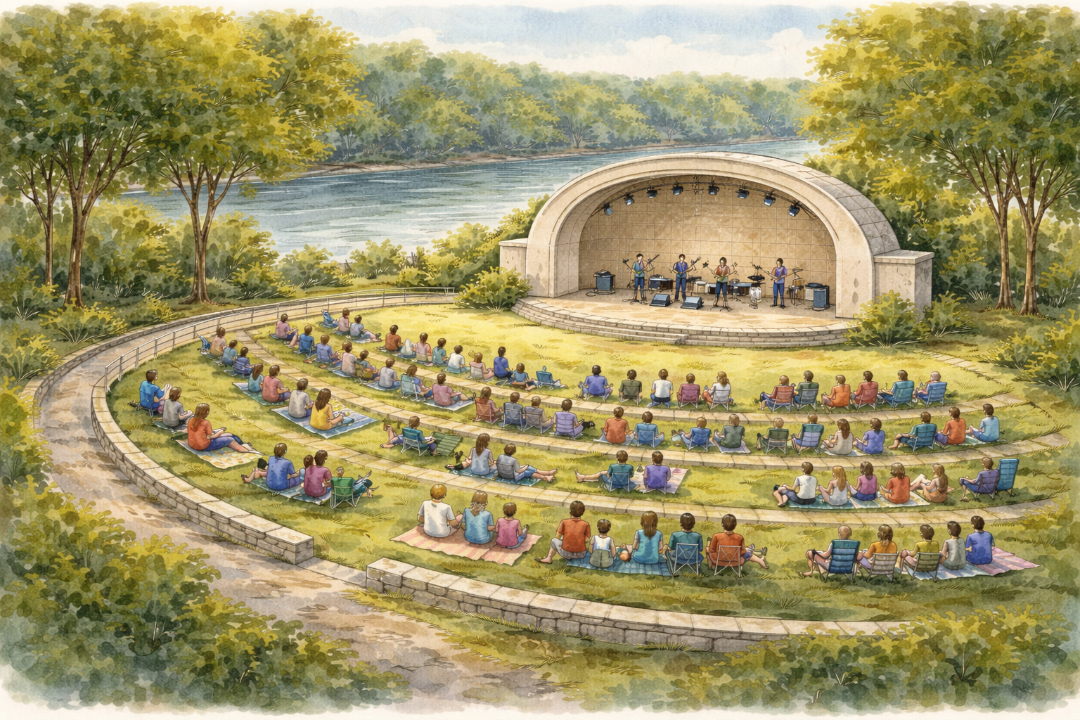Amphitheater concept
