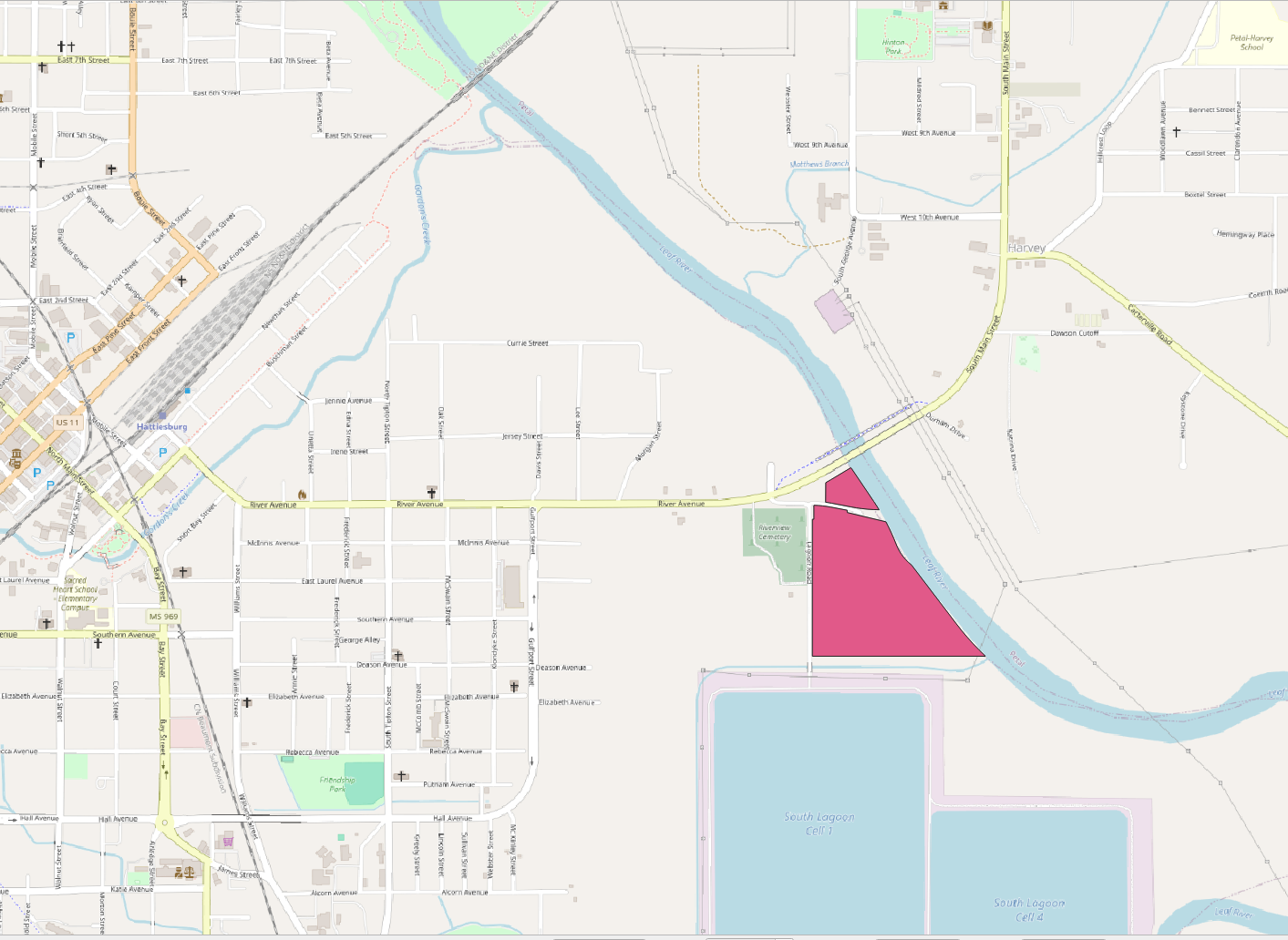 Site location map (conceptual)